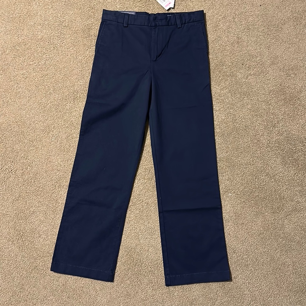 NWT boys stretch breaker pant navy